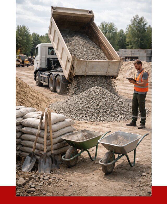 Доставка нерудных материалов в Оренбурге от 1220 руб. | ПРОНЕРУДРнб