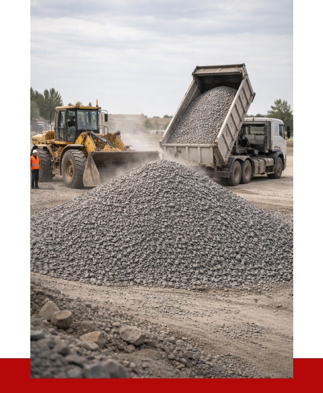 Купить щебень с доставкой в Оренбурге от 2542 руб. | ПРОНЕРУДРнб