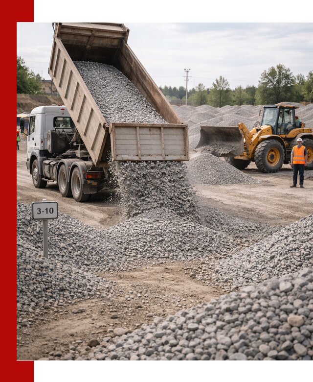 Гранитный щебень фракции 3–10: доставка и продажа в Оренбурге