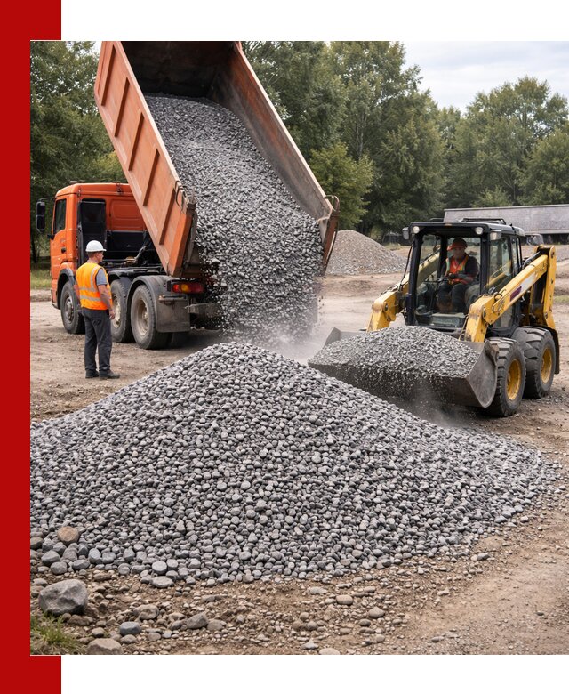 Купить гранитный щебень фракции 5–10 в Оренбурге с доставкой