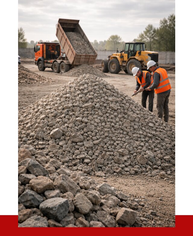 Гранитный щебень фракция 40-70 в Оренбурге от 2542 руб ПРОНЕРУДРнб