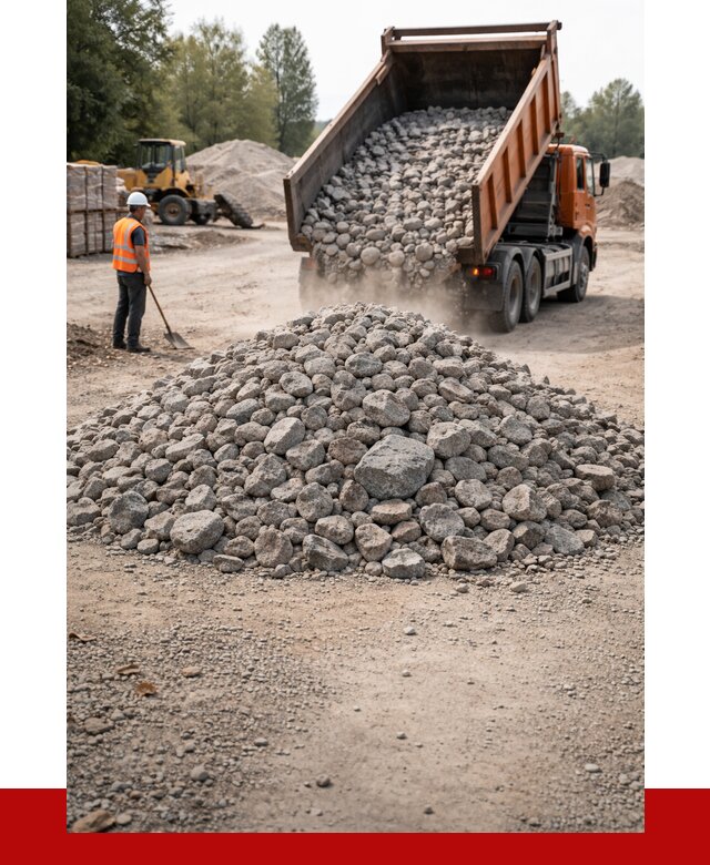 Гранитный щебень фракция 70-150 в Оренбурге от 1678 | ПРОНЕРУДРнб