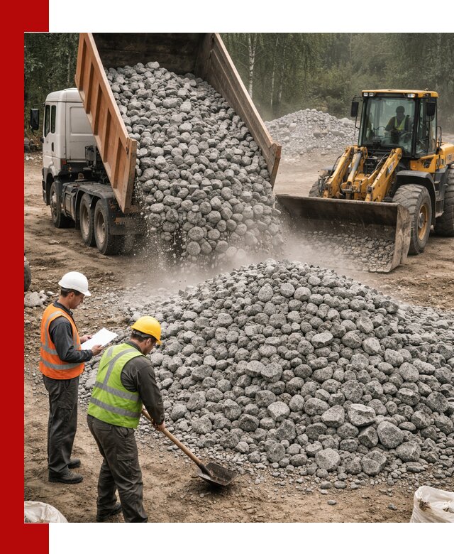 Гранитный щебень фракция 70-150 доставка в Оренбурге