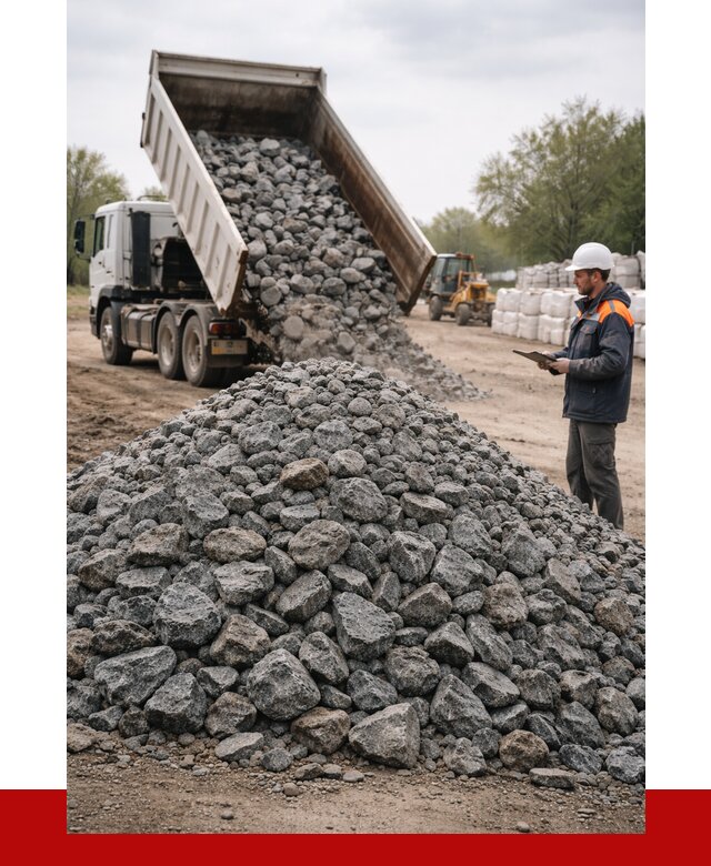 Гранитный щебень фракция 100-200 в Оренбурге от 4271 р. ПРОНЕРУДРнб