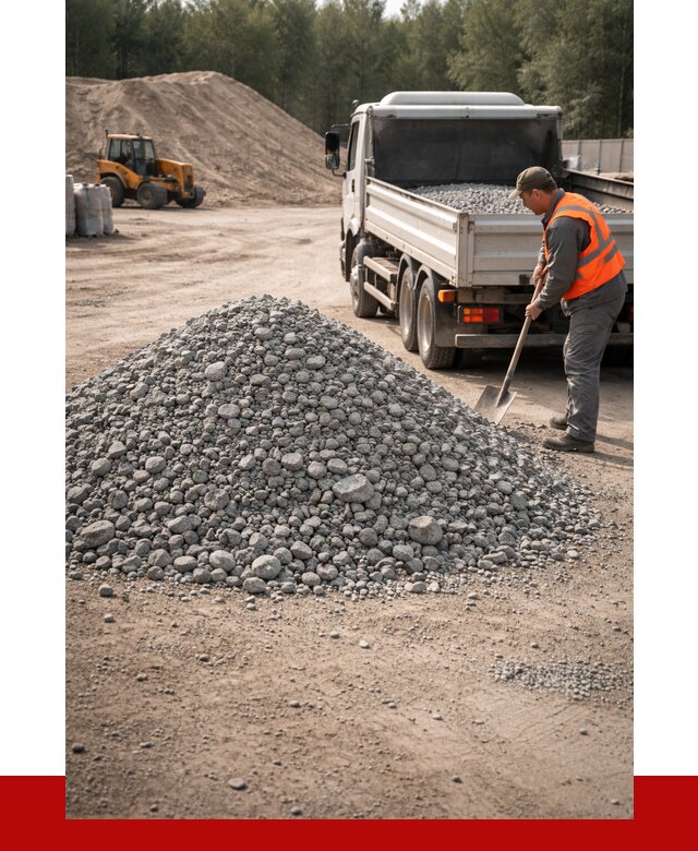 Гравийный щебень фракция 5-10 в Оренбурге от 2237 р. | ПРОНЕРУДРнб