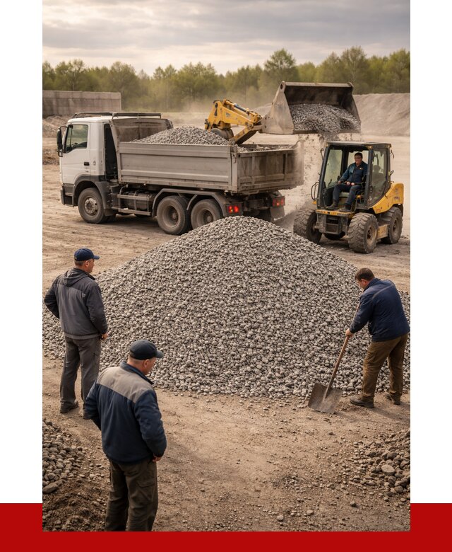 Гравийный щебень фракция 5-20 в Оренбурге от 2441 р. ПРОНЕРУДРнб