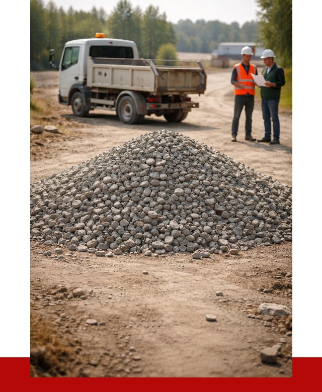 Гравийный щебень фракция 20-40 в Оренбурге от 1220 р. | ПРОНЕРУДРнб