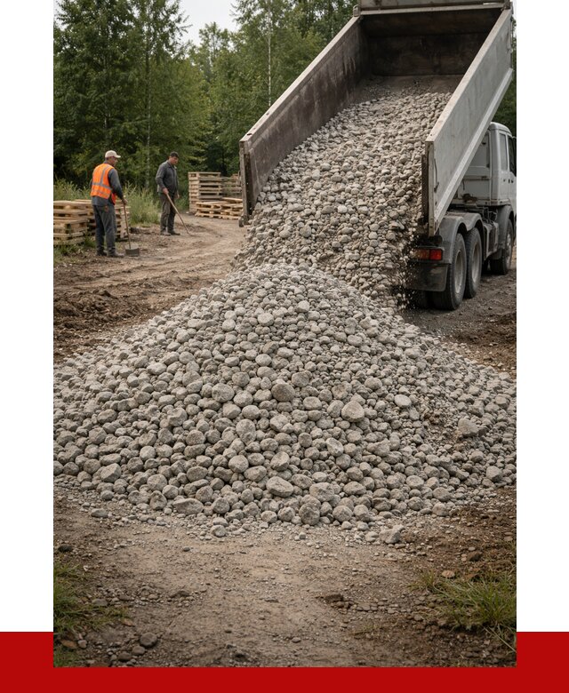 гравийный щебень фракция 70-120 в Оренбурге от 2491 р. ПРОНЕРУДРнб