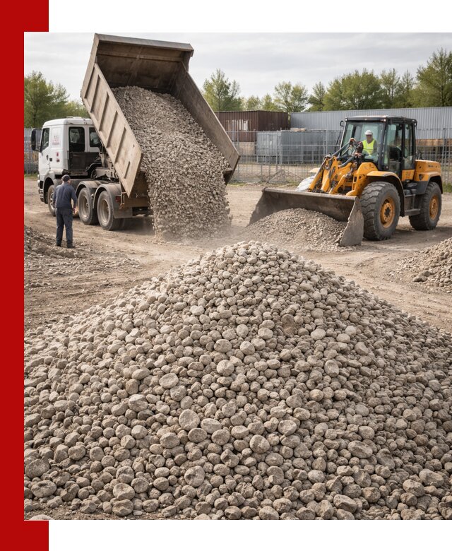 Доломитовый щебень фракции 20–41 с доставкой в Оренбурге