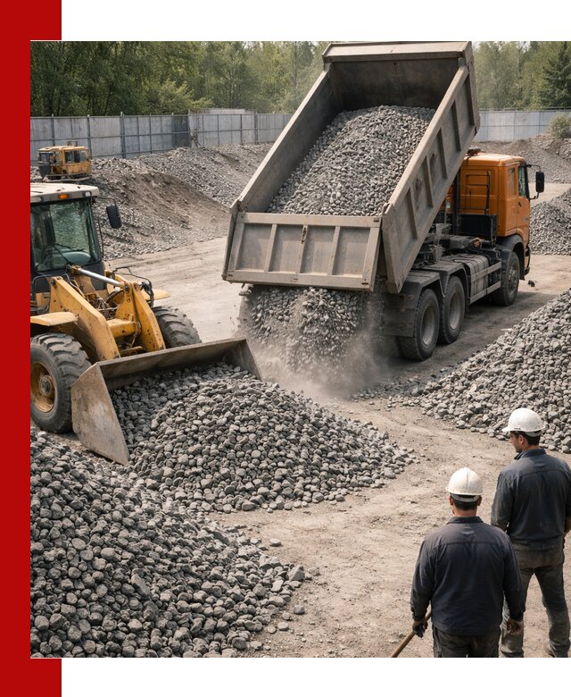 Шлаковый щебень фракция 20-40 доставка и продажа в Оренбурге