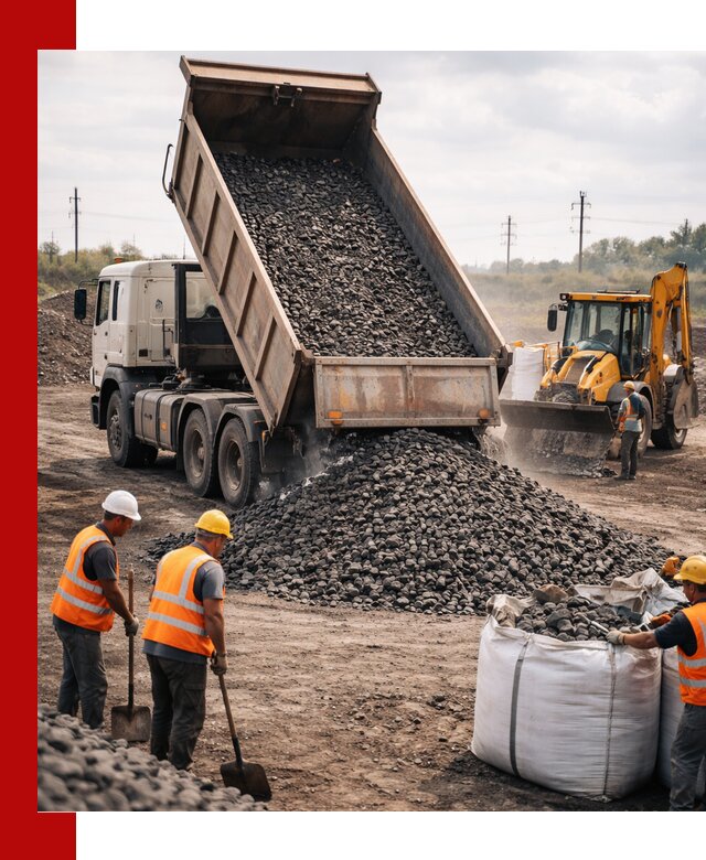 Шлаковый щебень фракция 40-70 с доставкой в Оренбурге