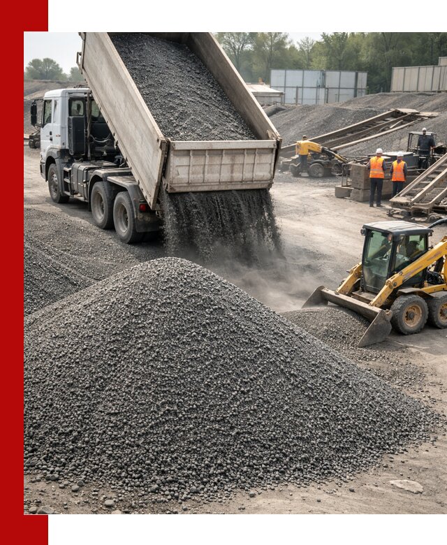 Вторичный щебень фракция 0–5 с доставкой в Оренбурге