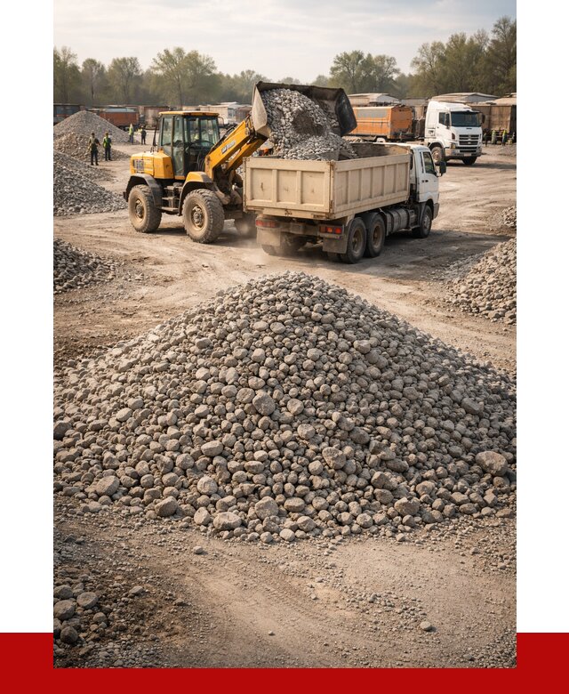 Вторичный щебень фракция 40-70 в Оренбурге от 1769 р, ПРОНЕРУДРнб