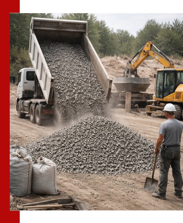 Доставка и продажа бетонного щебня в Оренбурге