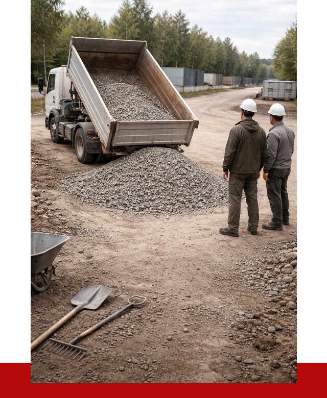 Бетонный щебень фракция 5-20 в Оренбурге от 3254 р., ПРОНЕРУДРнб