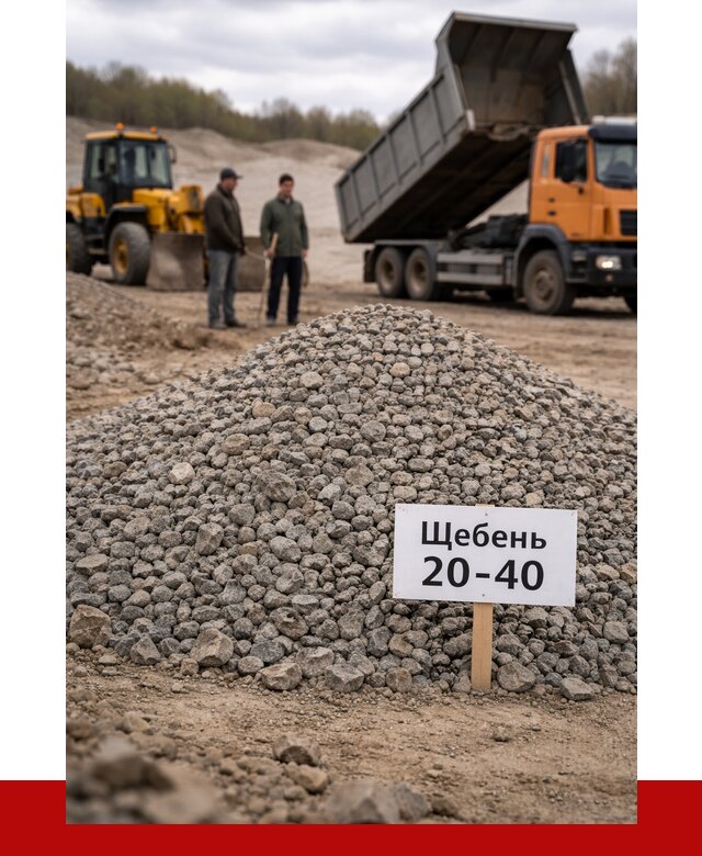 Бетонный щебень фракция 20-40 в Оренбурге от 2491 р. | ПРОНЕРУДРнб