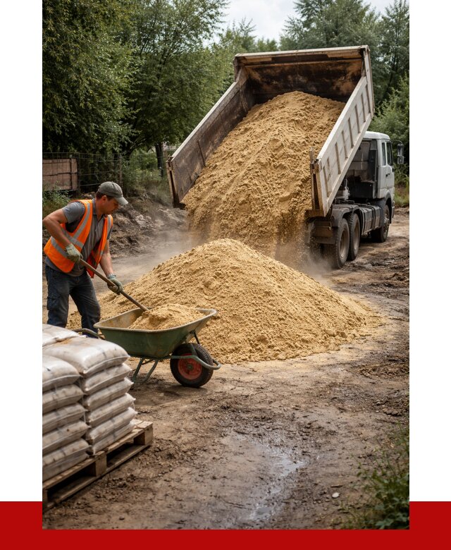 Купить песок с доставкой в Оренбурге от 1830 р. | ПРОНЕРУДРнб