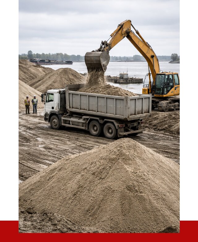 Купить речной песок навалом в Оренбурге от 1830 р., ПРОНЕРУДРнб