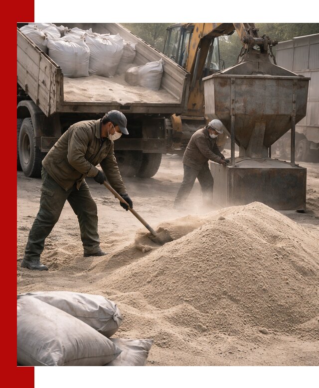 Кварцевый песок для пескоструя в Оренбурге — доставка и качество