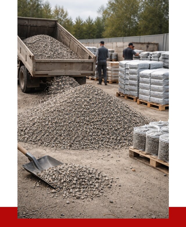 Гравий фракция 5-20 в Оренбурге купить от 2339 р. ПРОНЕРУДРнб