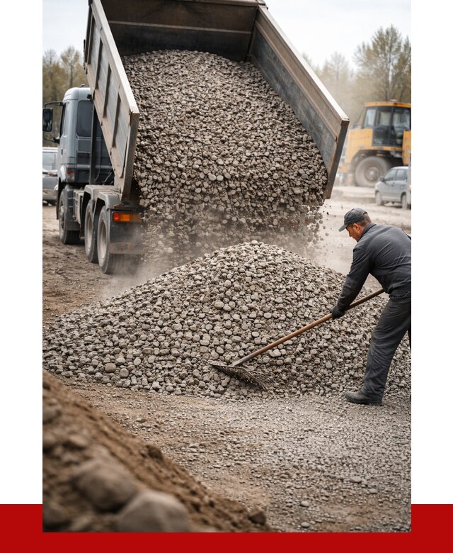 Гравий фракция 20-40 в Оренбурге от 2542 р. доставка | ПРОНЕРУДРнб