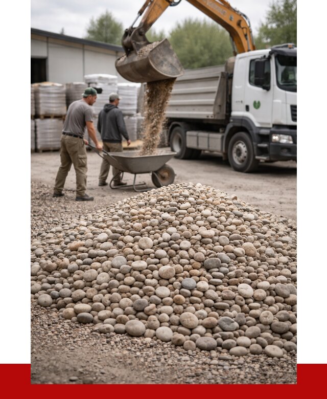 Галька декоративная в Оренбурге от 3254 р. за куб | ПРОНЕРУДРнб