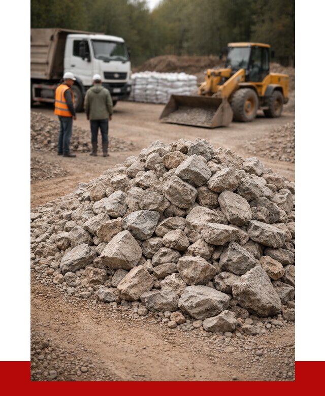 Купить бутовый камень с доставкой в Оренбурге от 2339 р. | ПРОНЕРУДРнб