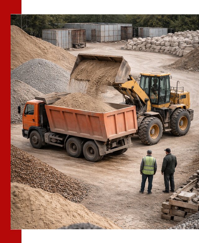 Доставка сыпучих смесей и смесей для стройки в Оренбурге