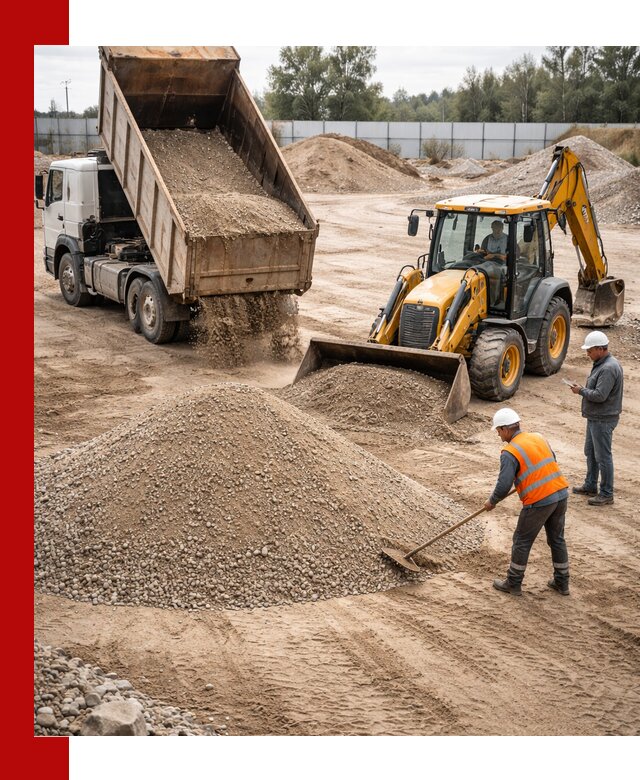 Поставка и доставка ПГС С4 в мешках и самосвалах в Оренбурге
