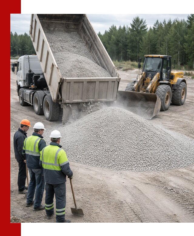 Известняковый отсев 0-5 доставка в Оренбурге быстро и выгодно