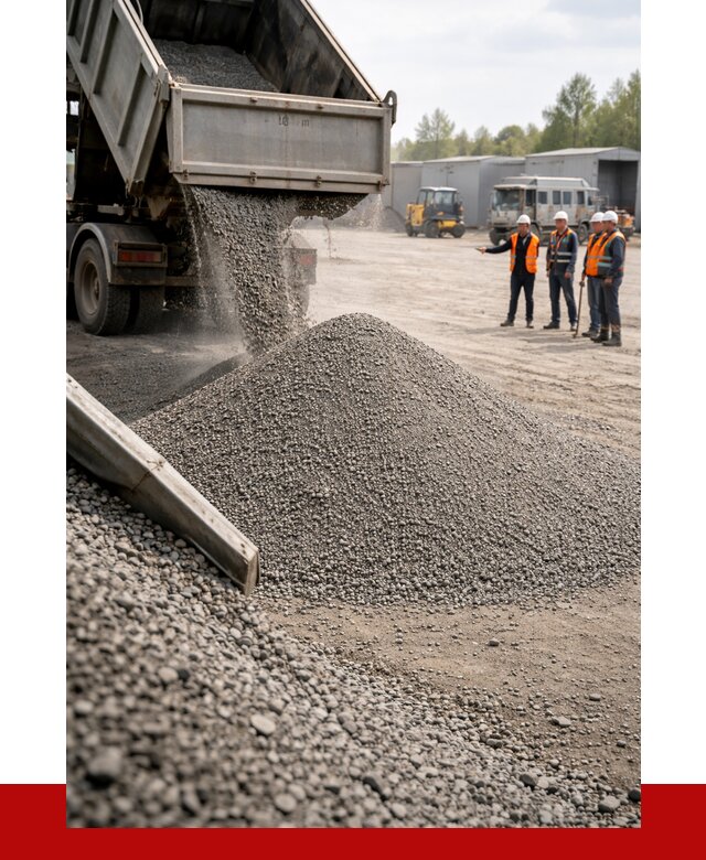 Гравийный отсев 0-5 в Оренбурге от 1220 р. с доставкой | ПРОНЕРУДРнб