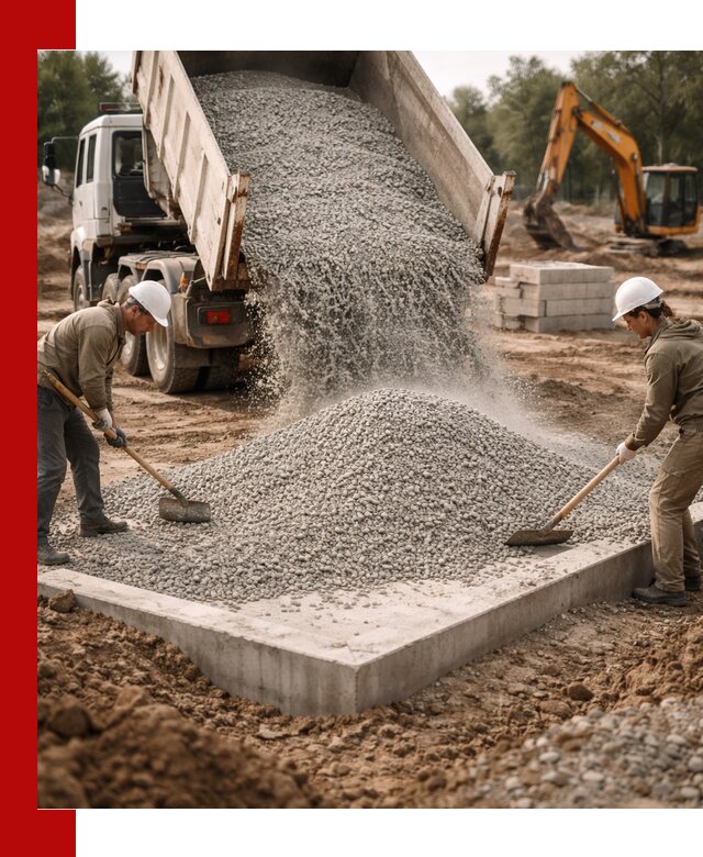 Доставка и продажа отсева для бетона в Оренбурге