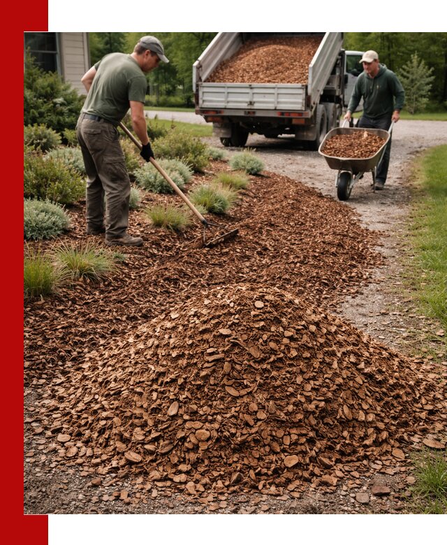 Крошка для мульчирования с доставкой в Оренбурге