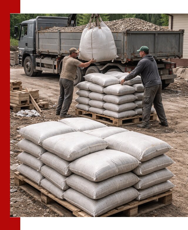 Керамзит в мешках с доставкой в Оренбурге от компании-поставщика