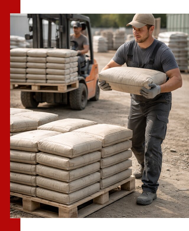 Доставка цемента в мешках оптом и в розницу в Оренбурге