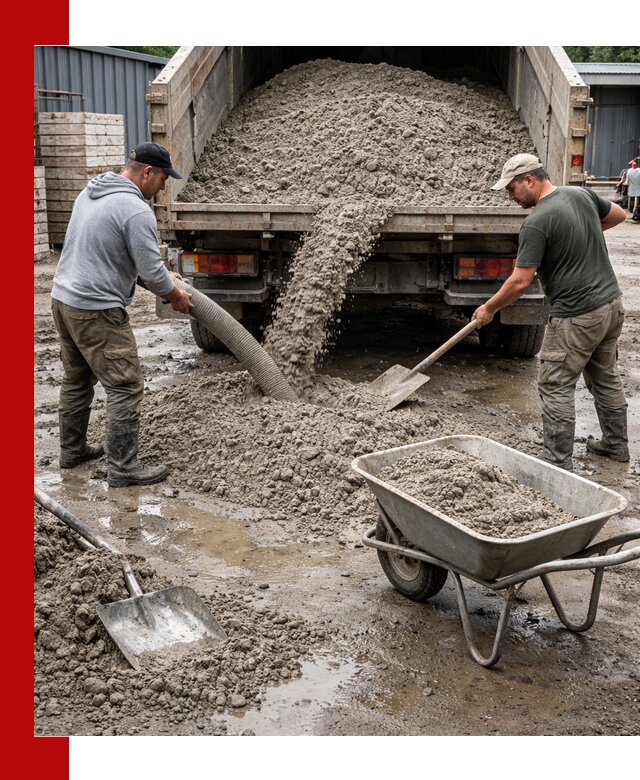 Цементно-песчаная смесь М150 доставка в Оренбурге