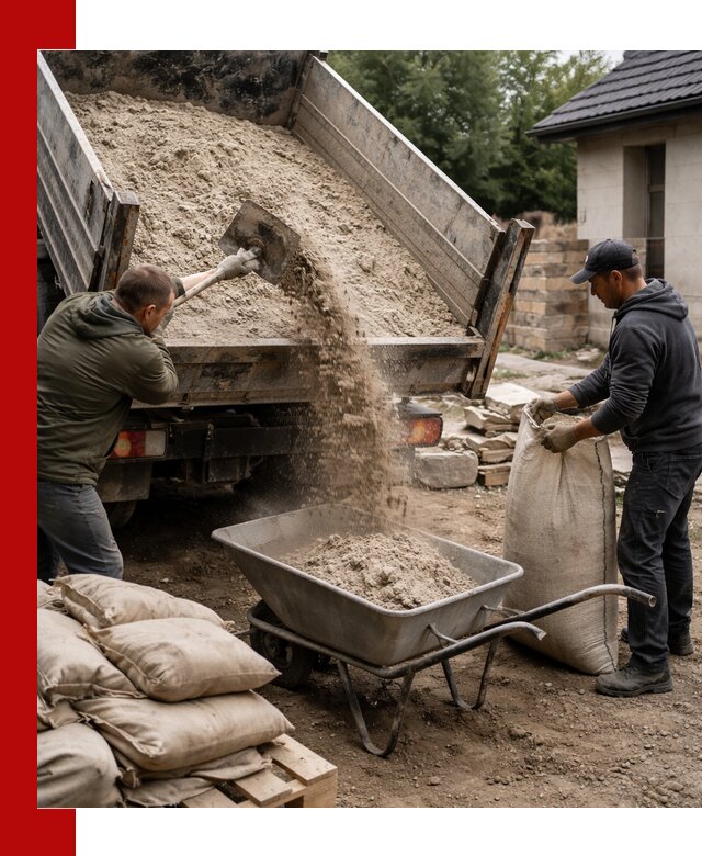 Качественная сухая смесь для кладки с доставкой в Оренбурге