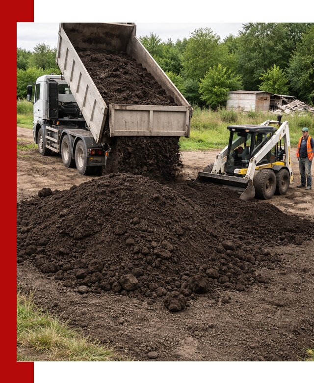 Поставка плодородной земли с доставкой самосвалом в Оренбурге