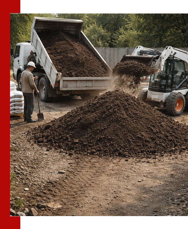Доставка растительного грунта в Оренбурге от производителя оптом и в розницу