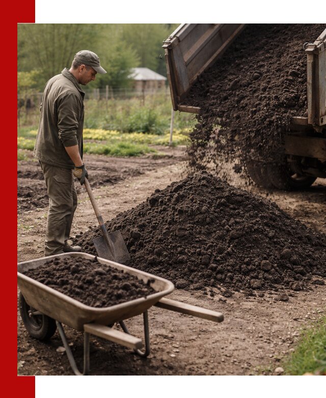 Доставка качественной земли для огорода в Оренбурге
