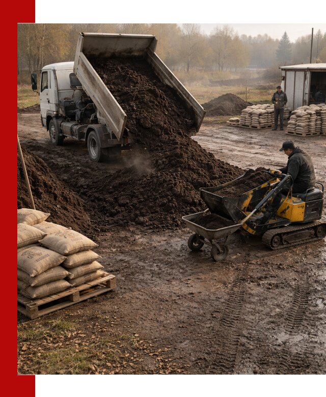 Кислый торф в доставке по выгодным ценам в Оренбурге