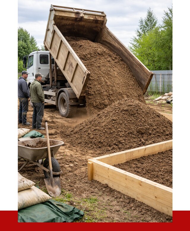Торфо песчаная смесь в Оренбурге с доставкой от 1881 р. | ПРОНЕРУДРнб