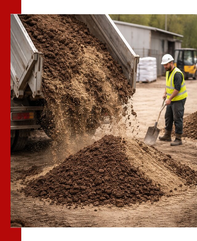 Доставка торфо-песчаной смеси в Оренбурге для строительства и озеленения