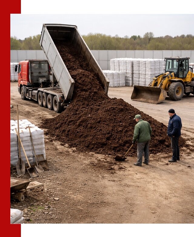 Доставка торфяных смесей оптом и в розницу в Оренбурге