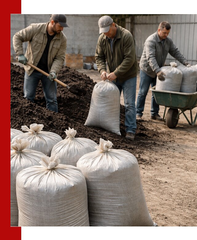 Купить чернозем в мешках с доставкой в Оренбурге