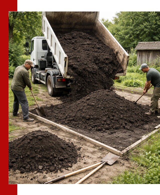 Купить чистый чернозем для огорода с доставкой в Оренбурге