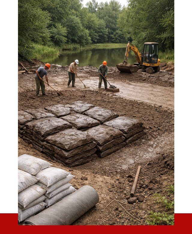 Купить глину для пруда в Оренбурге от 4576 р. с доставкой | ПРОНЕРУДРнб