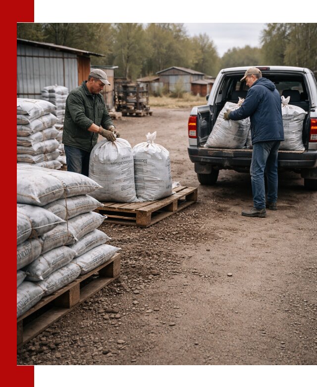 Купить конский навоз в мешках с доставкой в Оренбурге