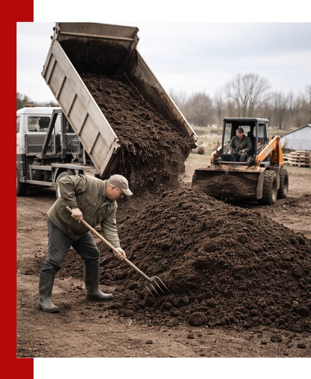 Доставка и продажа перегноя в Оренбурге быстро и дешево