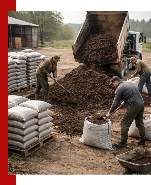 Доставка компоста оптом и в розницу в Оренбурге